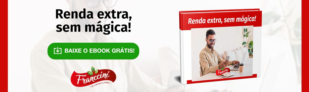banner para download do e-book Renda extra sem mágica da Franccini